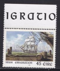 IRLANDIA ** Mi 1133 emigracja z Irlandii