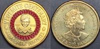Australia 2 dolary 2023r. KM 4554 100 lat kremu VEGEMITE - kolor czerwony