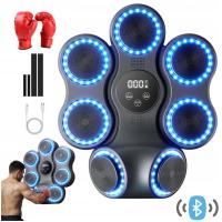 ELEKTRONICZNA TARCZA MASZYNA BOKSERSKA NA ŚCIANĘ Z BLUETOOTH 9/11+RĘKAWICE