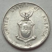 FILIPINY - 10 Centavos 1945 - Okupacja USA