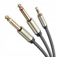 Kabel Ugreen AV126 2x jack (6,3 mm) - minijack (3,5 mm) 2 m