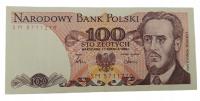 Старая Польша коллекционная банкнота 100 зл 1986