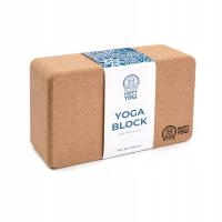 Kostka do jogi Happy Yogi - Cork Yoga Block