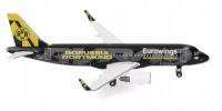 Herpa model samolotu Eurowings Airbus A320 BVB BORUSSIA DORTMUND nowy 1:500