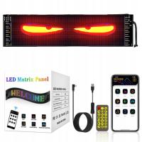 PROGRAMOWALNY PANEL LED IP65 wodoodporny Dynamiczny LED do samochodu