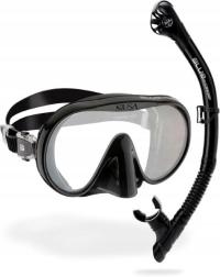 Zestaw do nurkowania maska plus rurka CRESSI Musa Scilla Black DM425050