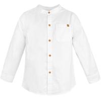 Zagranicznam koszula dziecięca długi rękaw bawełna biały