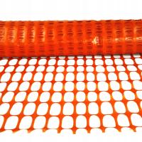 Siatka budowlano-drogowa 1,2m×50m pomarańczowa przeciwśnieżna
