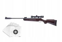 Ветровка Beeman Jackal 2066 кал.4,5 мм riflescope 4x32 деревянные диски 20 шт