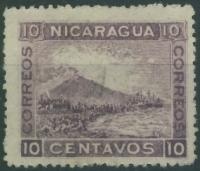 Nicaragua 10 cts. - Port , kolej