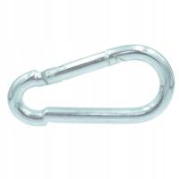 10x100 Karabińczyk Stalowy Ocynkowany 1 sztuka