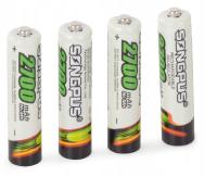 4X батарея перезаряжаемые батареи AAA R3 до 2700mAh 4шт полный набор