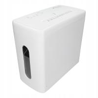 Cicha 40dB, mała niszczarka zgodna z RODO P4, ścinki 4x38 mm, Wygodny Kosz