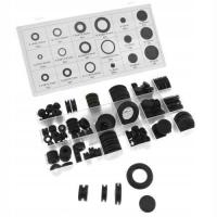 РЕЗИНОВЫЕ ЗАГЛУШКИ И ВТУЛКИ ДЛЯ ОТВЕРСТИЙ-НАБОР ИЗ 125 ШТ.