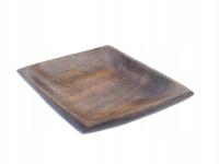 TACKA PODSTAWKA MISECZKA z DREWNA EGZOTYCZNEGO 12 cm