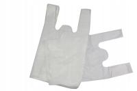 REKLAMÓWKA FOLIOWA JEDNORAZÓWKA HDPE BIAŁA DO 15KG 50x60 CM 200 SZT.