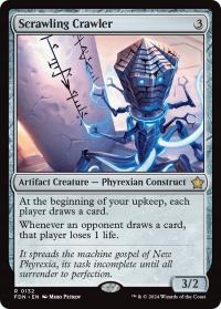 MTG Scrawling Crawler (FDN) - stan NM