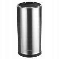 Stojak na noże Kinghoff stalowy.