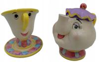 LOOK:) DISNEJ FIGURKI PIĘKNA I BESTIA - MRS POTTS & CHIP