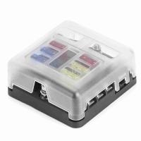 6 -drogi Blade Fuse Box 12–36V z ujemnym wskaźnikiem wskaźnika LED 22