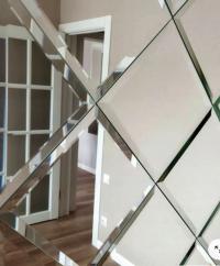 Lustro Fazowane 200x120 Płytki Lustrzane Glamour