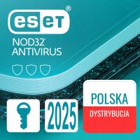 ESET NOD32 AntiVirus 3PC / 1Rok - NOWA