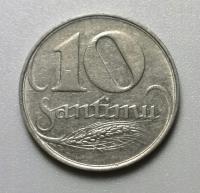 Łotwa 10 Santimi 1922 U254
