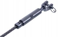 Нержавеющая сталь витая веревка 3 мм A4-AISI 316