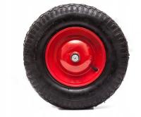KOŁO DO TACZKI POMPOWANE PNEUMATYCZNE + OŚ