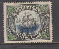 kol. ang. BARBADOS Mi 76 STATEK seria z 1906