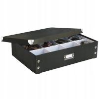 PUDEŁKO Z PRZEGRODAMI PUDEŁKO NA KRAWATY PASKI przechowywanie akcesoriów