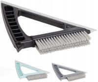 SZCZOTKA DO FUG SZCZELIN skrobaczka ściągaczka WĄSKA PŁYTEK KĄTÓW AUTA 3w1