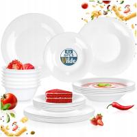 Набор посуды полный набор сервиз Обеденная тарелка тарелки глубокий десерт 24el