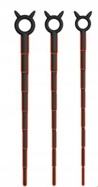 DILATOR do cewki moczowej silikonowy rozwierający długi 30cm szer 5-12 mm