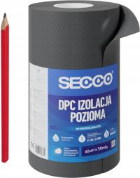 IZOLACJA POZIOMA FOLIA POD MURŁATY IZOLACYJNA ZAMIAST PAPY - 40cm 50mb