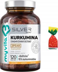 MyVita Kurkumina Piperyna 120 kapsułek KURKUMA PIEPRZ 95% + <>GRATIS <>