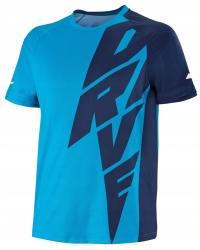 Koszulka tenisowa Babolat Drive Crew Neck Tee niebieska r.L