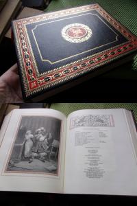 olbrzymie DZIEŁA ZEBRANE MOLIERA komedie poezje SKÓRA ryciny 1971