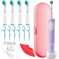 SZCZOTECZKA ELEKTRYCZNA ORAL-B VITALITY PRO LILAC VIOLET + DODATKI