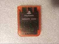 Kolekcjonerska karta pamięci Playstation - ORANGE