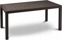Садовый стол Keter Melody коричневый 160, 5x94, 5x74, 5 см