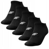 Skarpetki męskie 4F czarne bawełniane 5 par Sportstyle M479