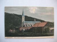 Закопане новая приходская церковь довоенная открытка 1906