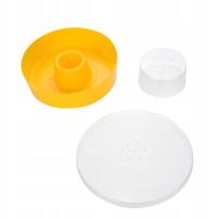 2SZT EASY CLEAN MISKA DO KARMIENIA PSZCZÓŁ ŻÓŁTE PLASTIKOWE ARTYKUŁY DLA PSZCZÓŁ