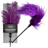 Feather Tickler - перо для ласки, фиолетовый БДСМ-Easy Toys