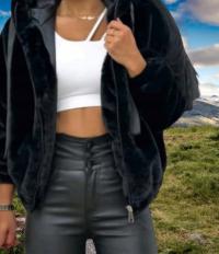 Futerko z kapturem czarne