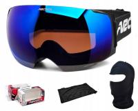 GOGLE NARCIARSKIE ARCTICA G-105D WYMIENNA PODWÓJNA SZYBA NA MAGNES ANTIFOG