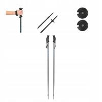 Kije narciarskie męskie KADVA Aspen niebieski 120 cm LEKKIE I ODPORNE