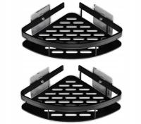 2 ШТ. ПОДВЕСНАЯ ПОЛКА САМОКЛЕЯЩАЯСЯ ЛОФТ НАСТЕННАЯ ВАННАЯ КОМНАТА ДУШ