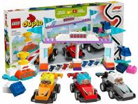 LEGO DUPLO 10445 Bolidy i kierowcy F1, zestaw klocków dla dzieci +2 lata